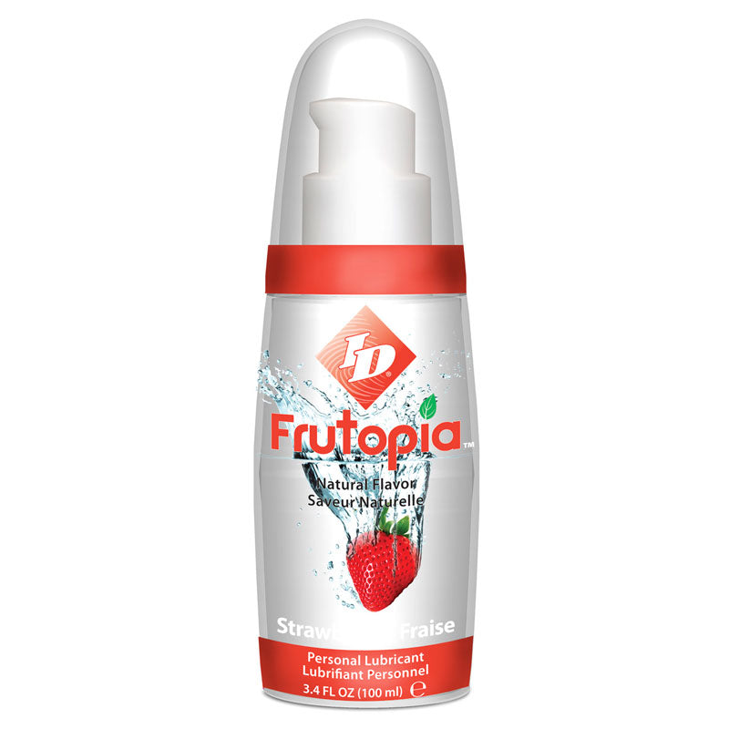 ID Frutopia Strawberry – Natural Water-Based Personal Lubricant 100ml > Lube > Flavoured Main image