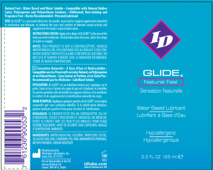 ID Glide Personal Lubricant – Water-Based 2.2 Ounce Bottle Lubricant > Lube > Water Based