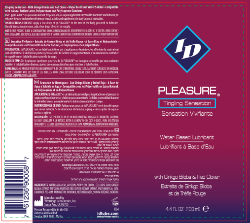 ID Pleasure 4.4 Ounce Silicone-Based Personal Lubricant for Enhanced Intimacy Silicone Lubricant