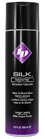ID Silk Natural Feel Water Based Lubricant 8.5 Fl Oz 250ml Water Based Lube