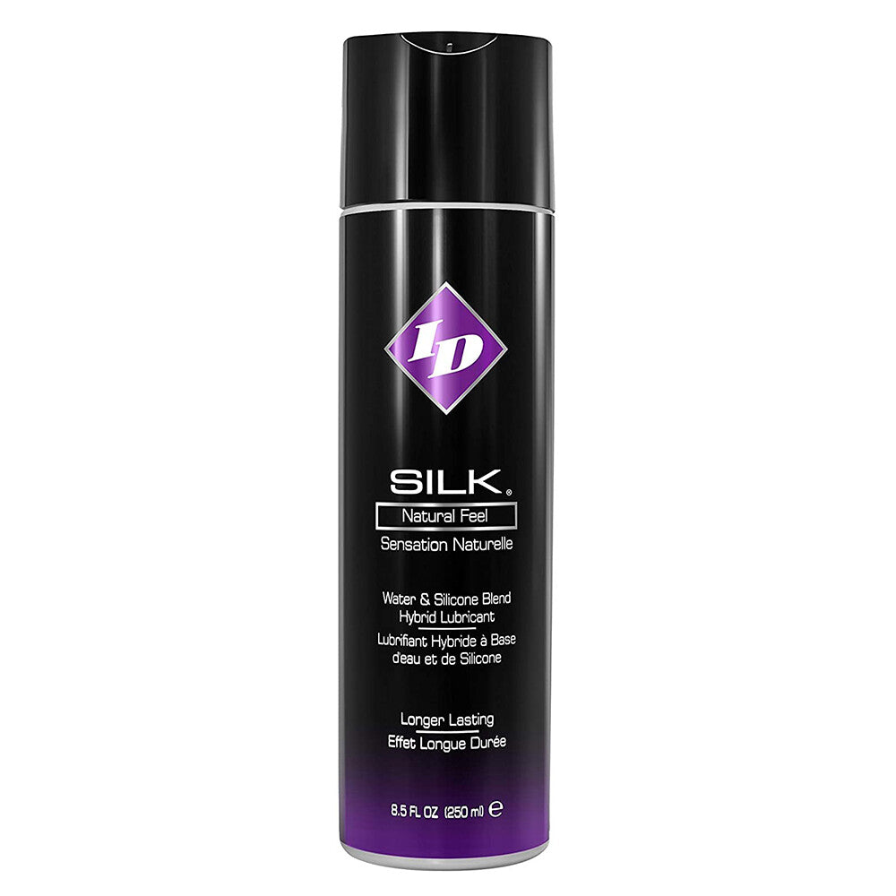 ID Silk Natural Feel Water-Based Lubricant 250ml – Hybrid Silicone and Water-Based Lubricant > Lube > Hybrid
