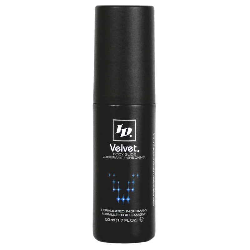 ID Velvet 1.7oz Silky Smooth Silicone Lubricant for Intimate Moments Silicone Lubricant