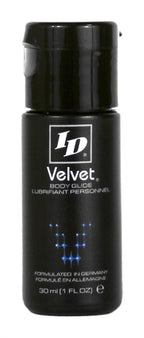 ID Velvet Silicone-Based Lubricant 1oz – Travel-Ready Silicone Lubricant > Lube > Silicone