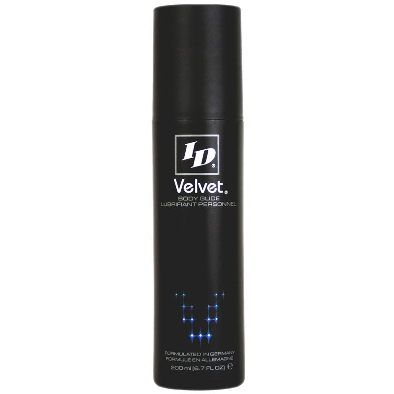 ID Velvet 6.7oz Silicone Lubricant for Smooth and Luxurious Intimacy > Lube > Silicone Main image