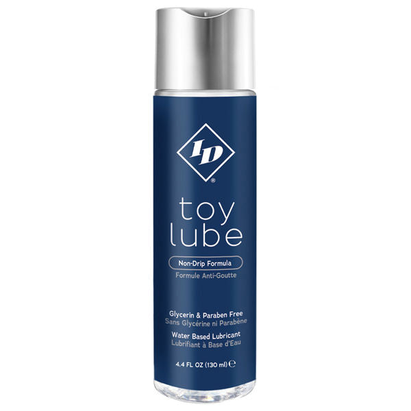 ID Water-Based Toy Lube No Drip Formula 4.4 oz Bottle Water Based Lube
