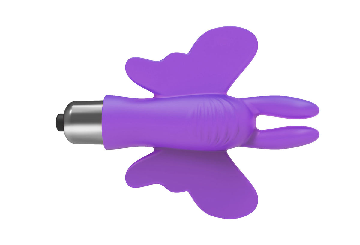 Flirt Finger Butterfly Silicone Vibrator – Compact Fingertip Clit Stimulation Vibrator > Vibrators > Finger Vibrators