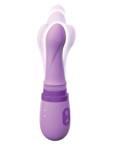 Her Personal Sex Machine Rechargeable G-Spot Vibrator Warming DONGS Thrusting