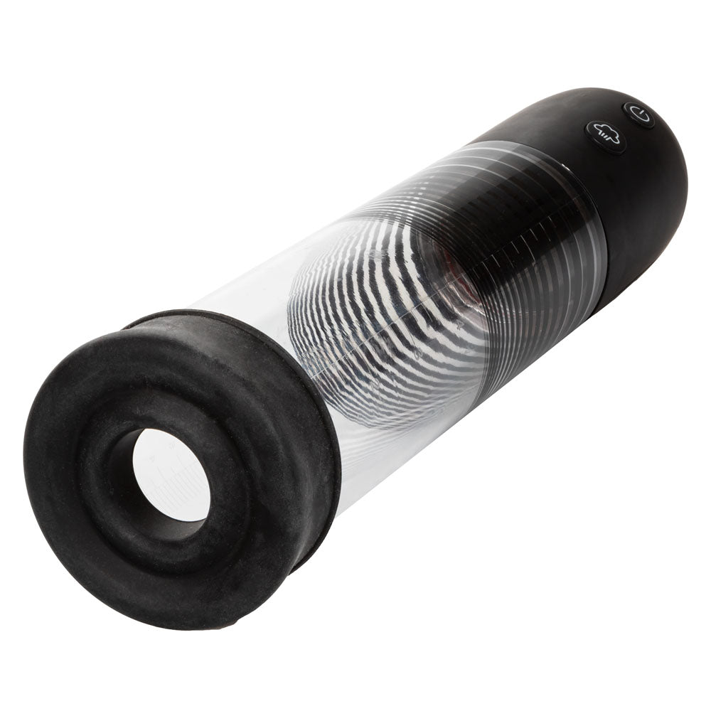 Optimum Series EZ Pump Kit with Ultra-Soft Dual Silicone Ring, Black and Clear > Pumps > Penis Pumps Electric