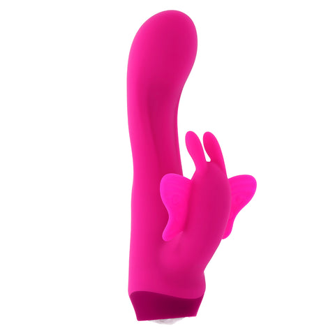 Selopa Butterfly Love - 13.8 cm USB Rechargeable Butterfly Vibrator VIBRATORS-RABBIT