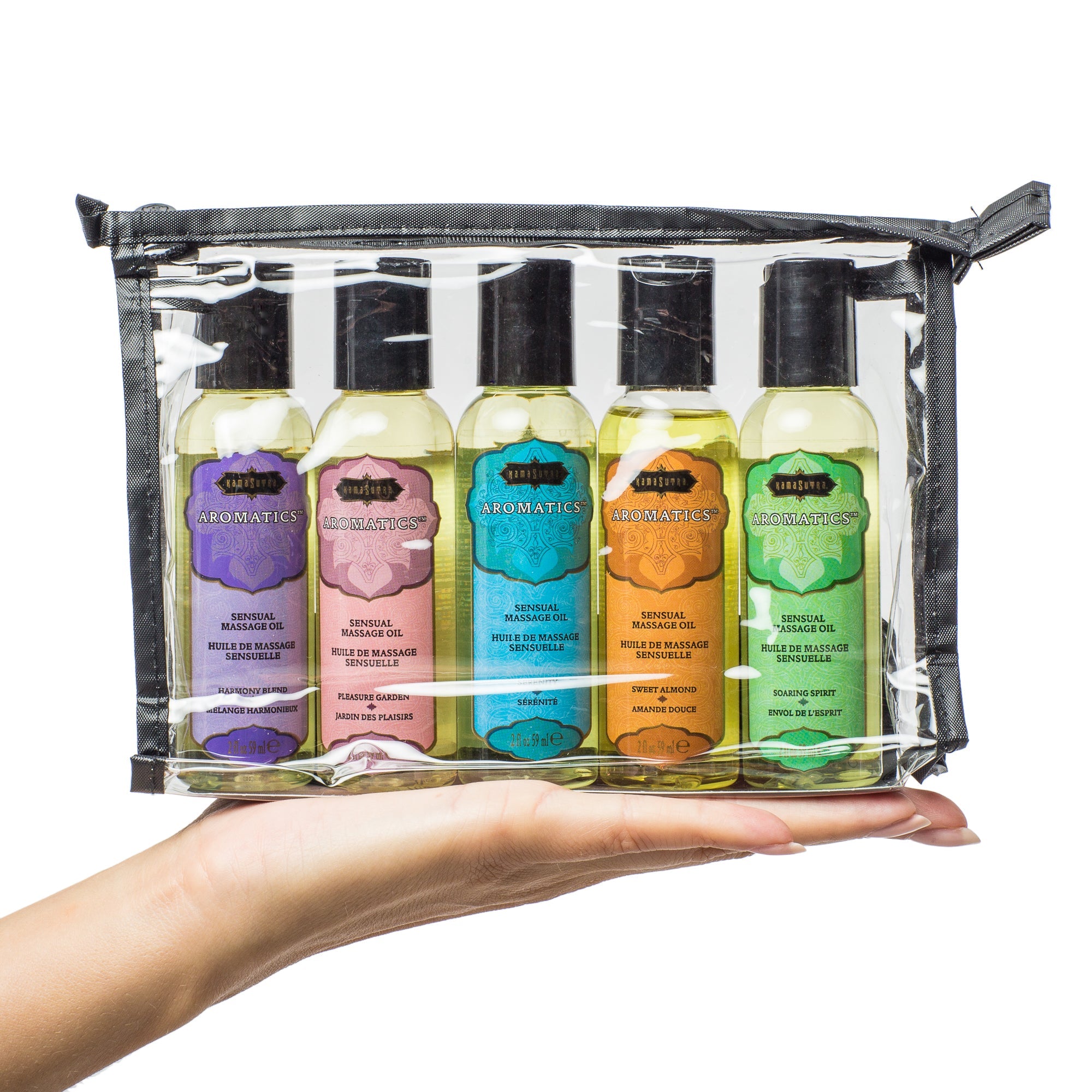Kama Sutra Aromatics Massage Oil Travel Kit with Five Blends Secondary image