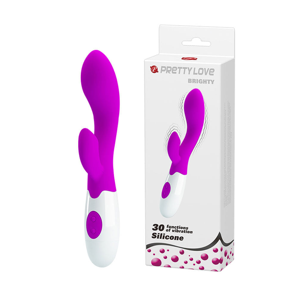 Pretty Love Brighty – Versatile 30-Function Rabbit Vibrator with Dual Clitoral and Vaginal Stimulation > Vibrators > Ladies > Rabbit