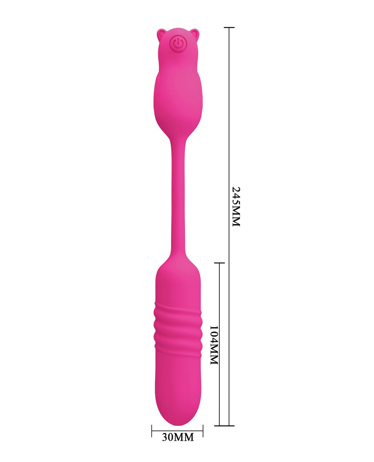 Pretty Love Nobikuma – Rechargeable Silicone Thrusting Bullet Vibrator > Vibrators > Mini Vibrators