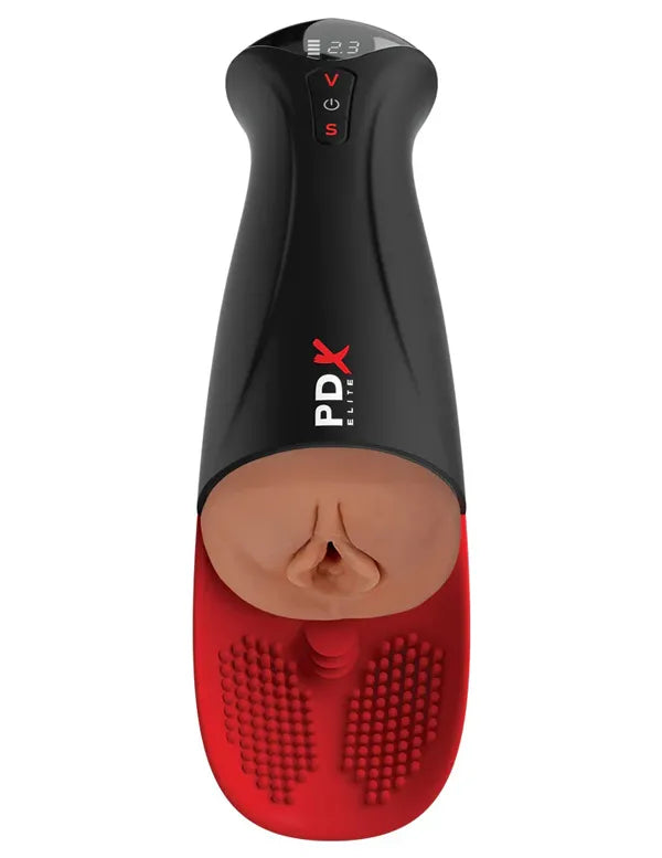 Pipedream PDX Elite Fuck-O-Matic Pro XL – Powered Vibrating Masturbator > Sex Toys For Men > Masturbators > Vibrating