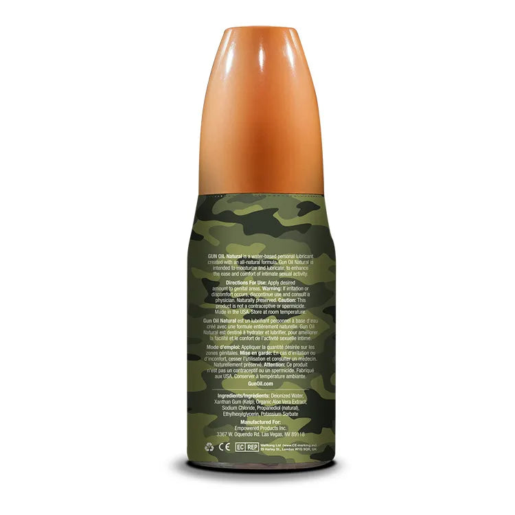 Gun Oil Natural – Body-Conscious Lubricant 8 Oz > Lube > Speciality