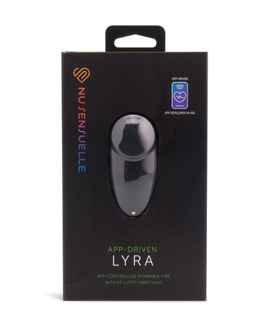 Nu Sensuelle Lyra Panty Vibe App Controlled Intimate Toy Black Panty Vibrators