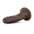 Dr Skin 5.5 Inch Chocolate Dildo with Suction Cup Base > Dildos > Slim Dildos