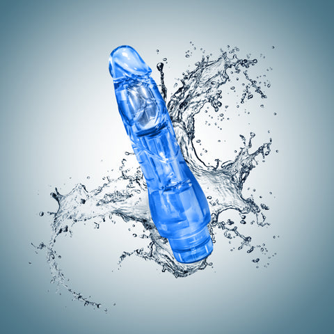 Fantasy Vibe Blue Bendable Vibrator for Intense Pleasure BULLETS