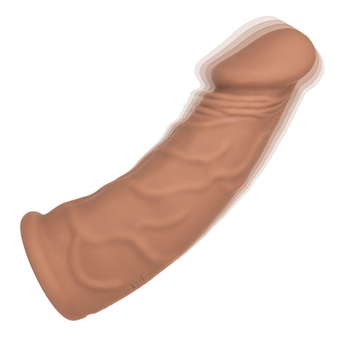 Performance Maxx 7 Inch Rechargeable Vibrating Extension Brown SLEEVES