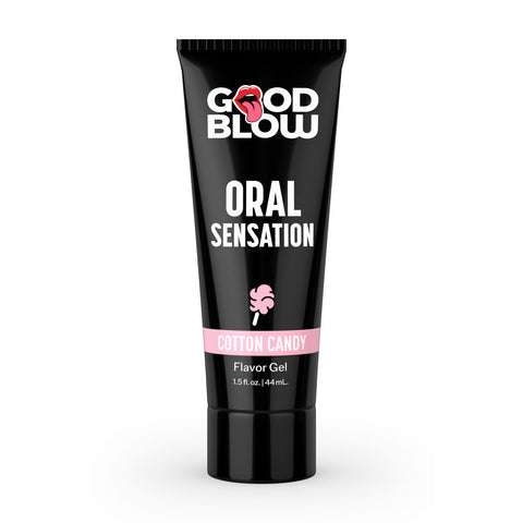 Good Blow Oral Sensation Gel Cotton Candy Flavor 44 Milliliter Tube Oral Gels & Sprays