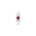 Cheeky Charms Silver Anchor Butt Plug with Clear and Pink Jewel > Anal Range > Jewel Butt Plugs