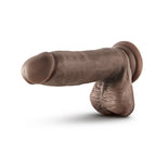 Dr. Skin Glide 7 Inch Self-Lubricating Dildo with Balls > Dildos > Realistic Dildos