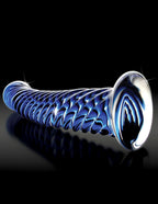 Icicles Blue Glass Massager Handcrafted Luxury > Glass > Dildos