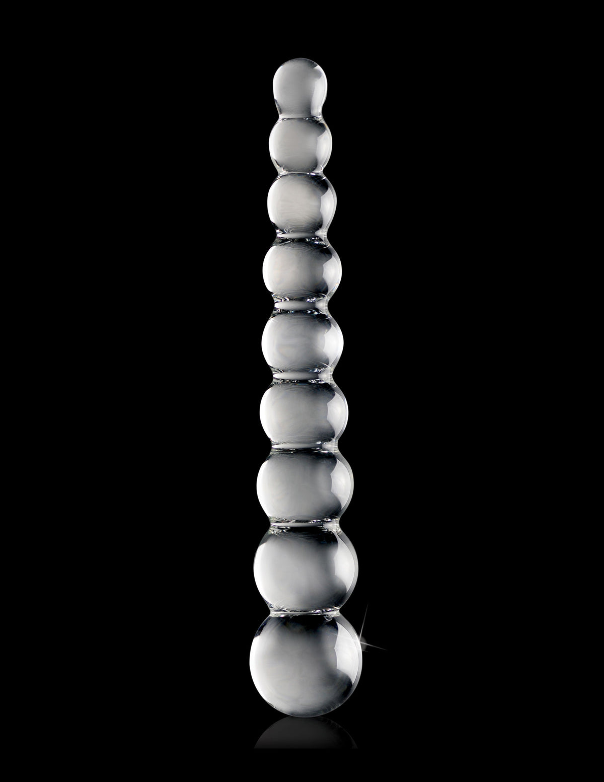 Icicles Clear Glass Massager Wand Handcrafted > Glass > Dildos