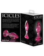 Icicles Hand Blown Glass Massager Elegant Body Safe Toy > Glass > Toys