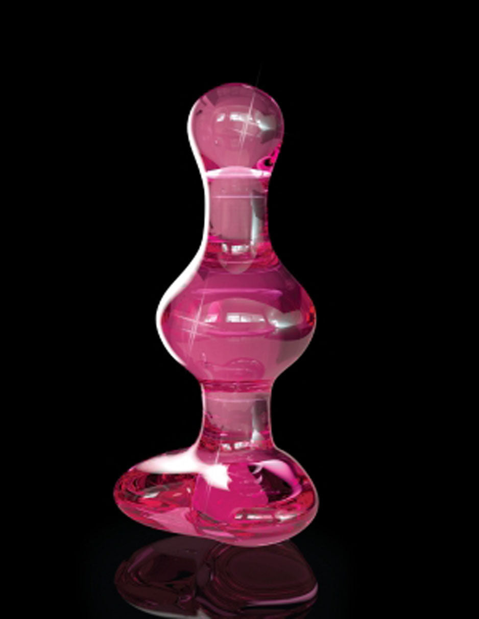 Icicles Pink Glass Massager Luxury Handcrafted Intimacy Toy > Glass > Toys