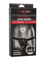 Universal Love Rider Adjustable Strap On Harness Black Black Black > Dildos > Strap On Harnesses