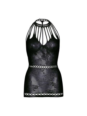 Lasting Love Black Lace Mini Dress Erotic Lingerie One Size > Clothes > Dresses and Chemises