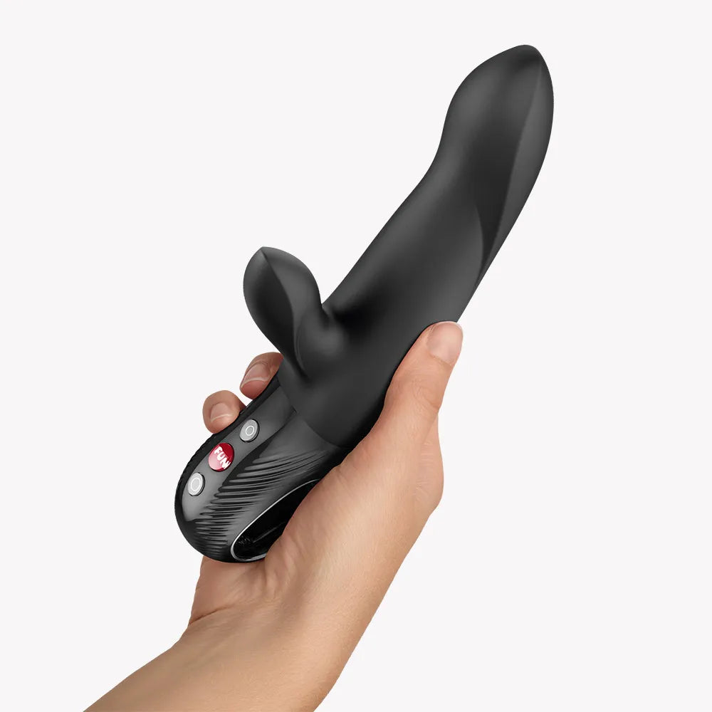 Bi Stronic Arc (Black) – Waterproof Rechargeable 8.78 Inch Vibrator > Vibrators > Ladies > Rabbit