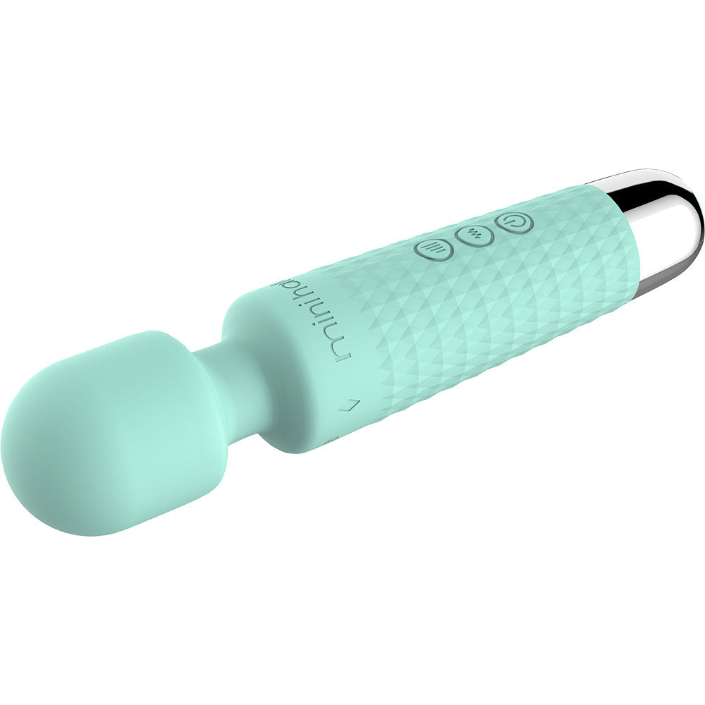 Shibari Mini Halo Wireless 20X Minty Green Massage Wand > Sex Toys > Mini Massagers