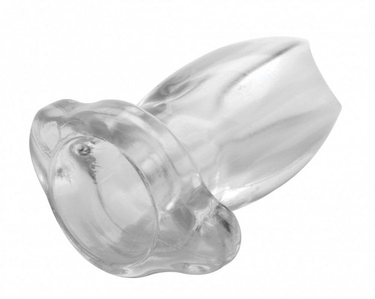 Master Series Peephole Hollow (Clear) – Hollow Anal Plug Clear Small > Anal Range > Tunnel and Stretchers