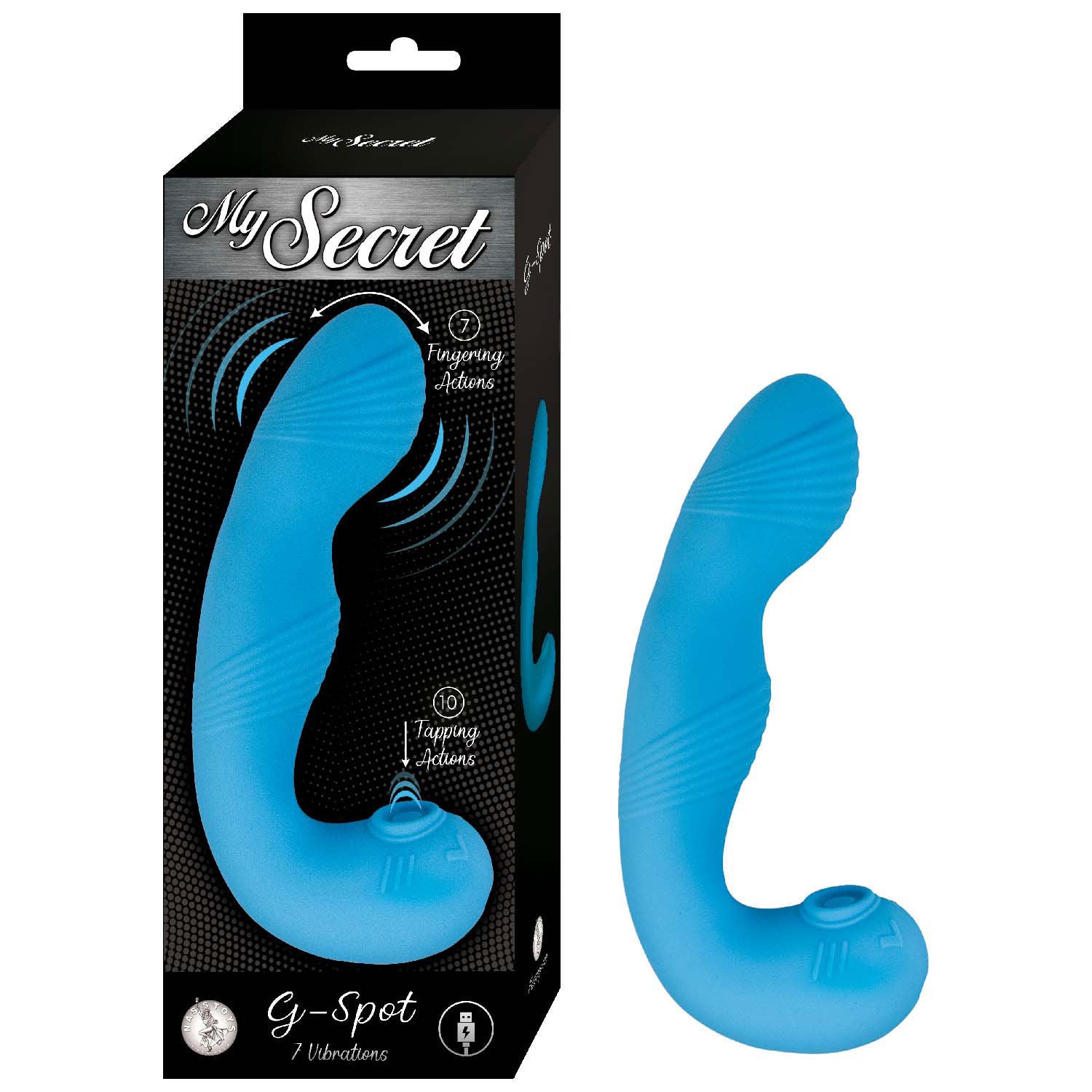My Secret G-Spot - Blue Finger Stimulator