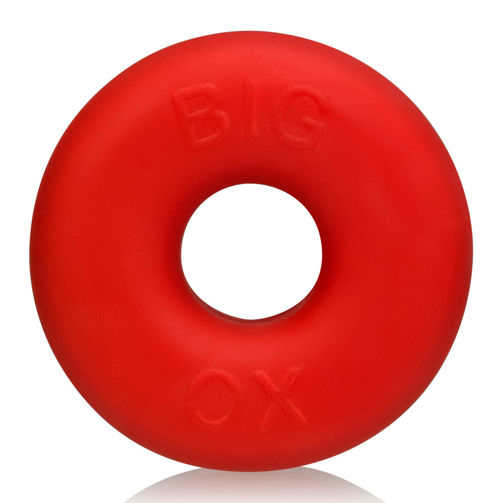 Big Ox Cockring (Red Ice) – Large Durable Cockring Red > Cock Ring > Single