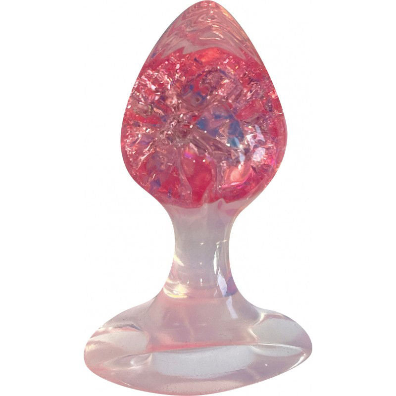 Cotton Candy Joy Gems Sapphire 2.24 Inch Silicone Butt Plug > Anal Range > Jewel Butt Plugs