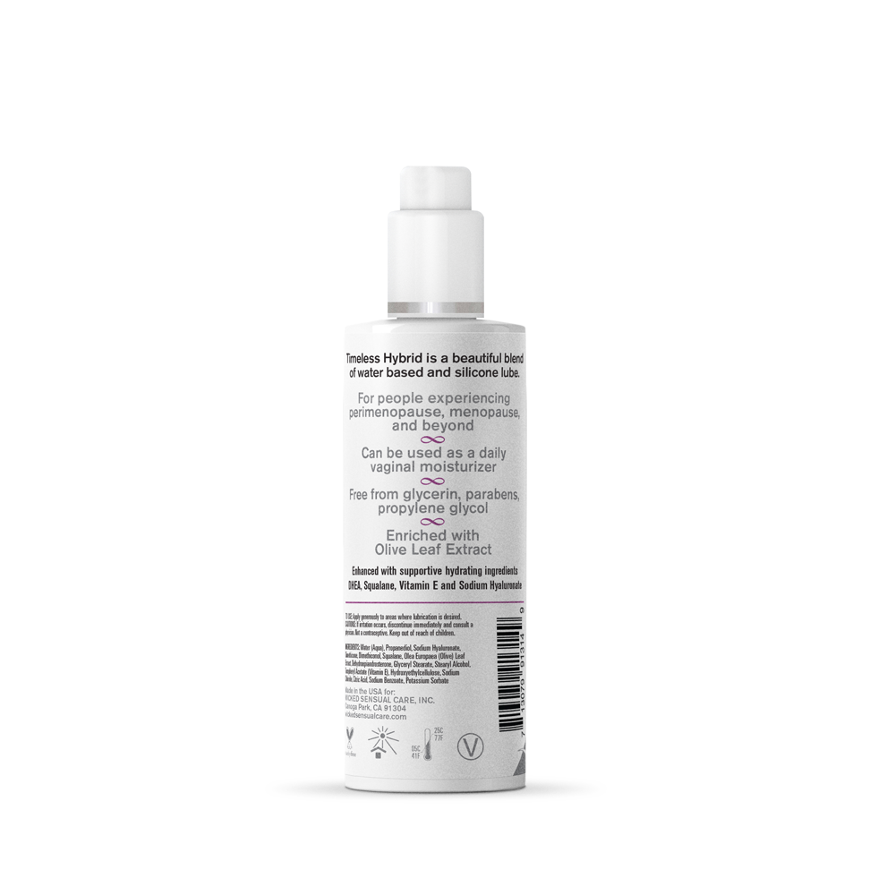 Wicked Simply Timeless Hybrid Lubricant 4 Ounce Bottle (120ml) Secondary image