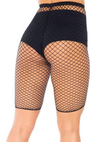 Industrial Fishnet Biker Shorts High Waist Festival Lingerie > Clothes > Accessories