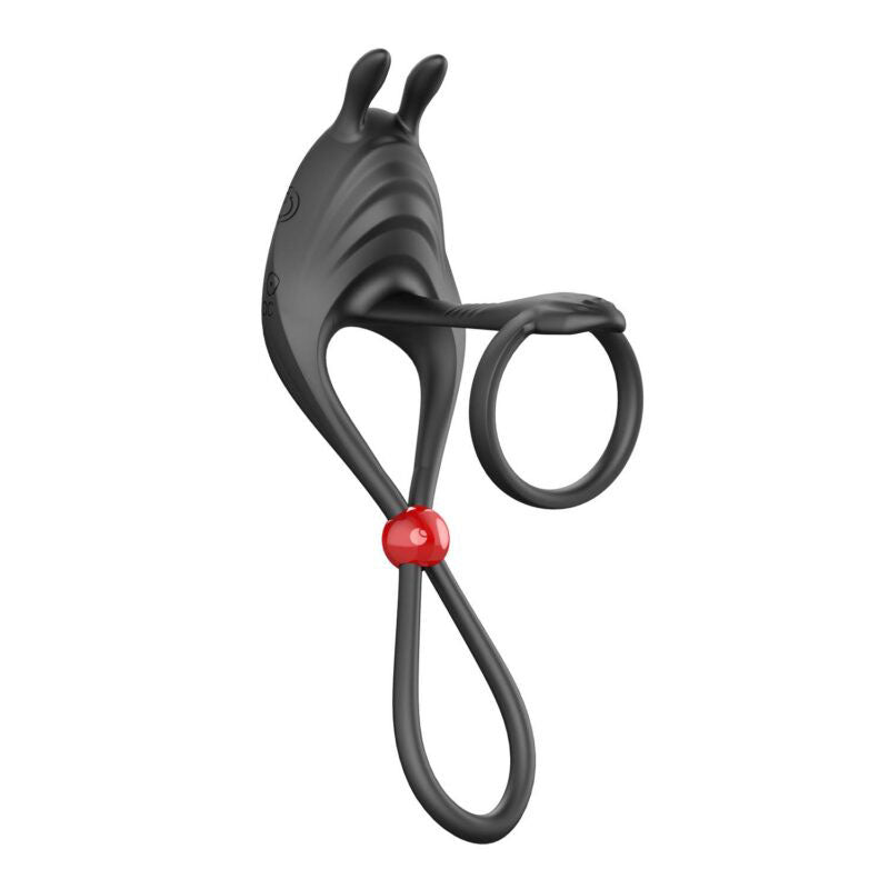 Nasstoys Cockpower (Black) – Remote-Controlled Cock Ring and Ball Cinch > Cock Ring > Adjustable