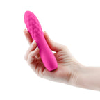 Inya Rita Pink Clitoral Vibrator with Textured Design > Vibrators > Standard Vibrators
