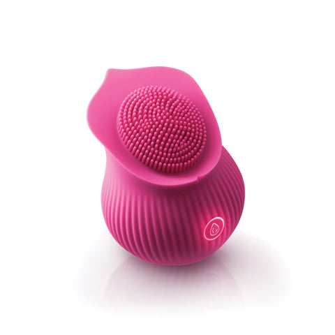 Inya The Bloom Pink Rechargeable Wireless Clitoral Vibrator Rose Stimulators