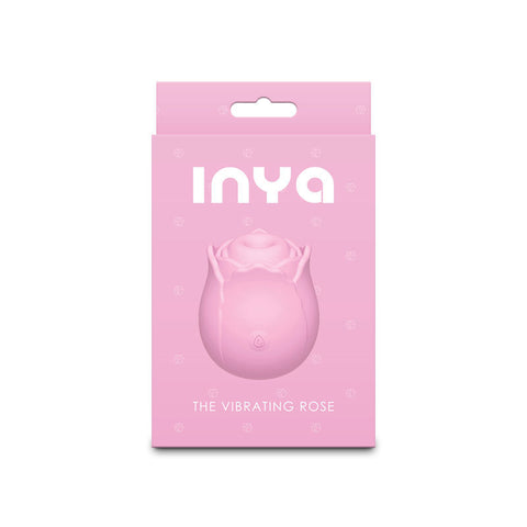 Inya Vibrating Rose (Pink) – Rechargeable Clitoral Vibrator Clit Stimulators