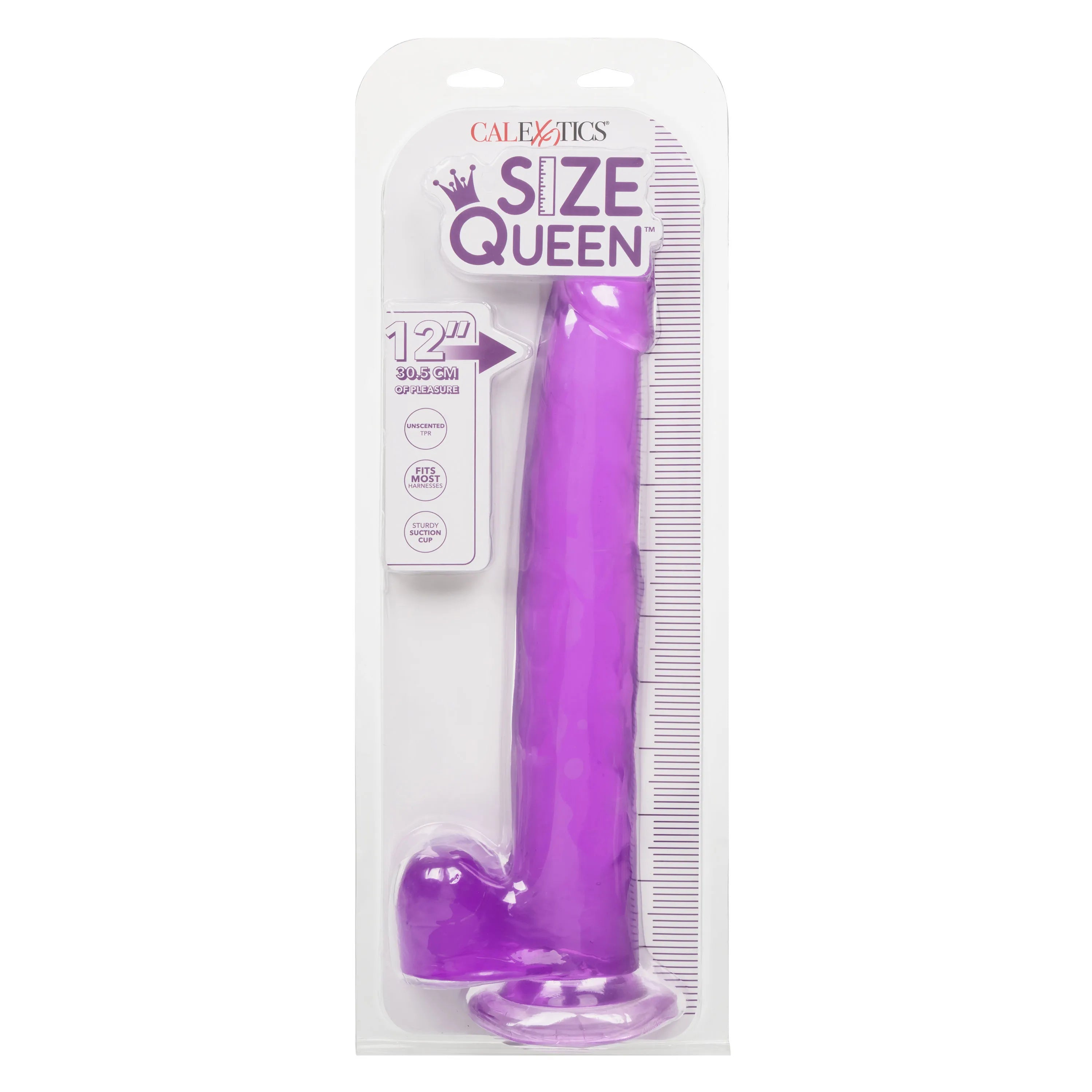 Size Queen 12 Inch Realistic Dildo – Firm 30.5 Cm Dildo > Dildos > Large Dildos