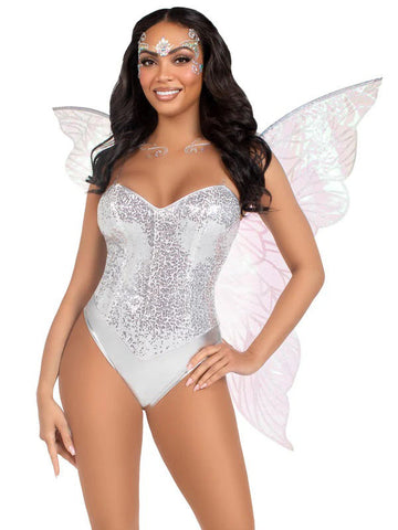 Iridescent Strapless Fairy Wings for Adult Erotic Costumes Costumes
