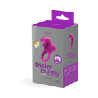 Ohhh Bunny Frisky Purple Vibrating Ring > Cock Ring > Vibrating