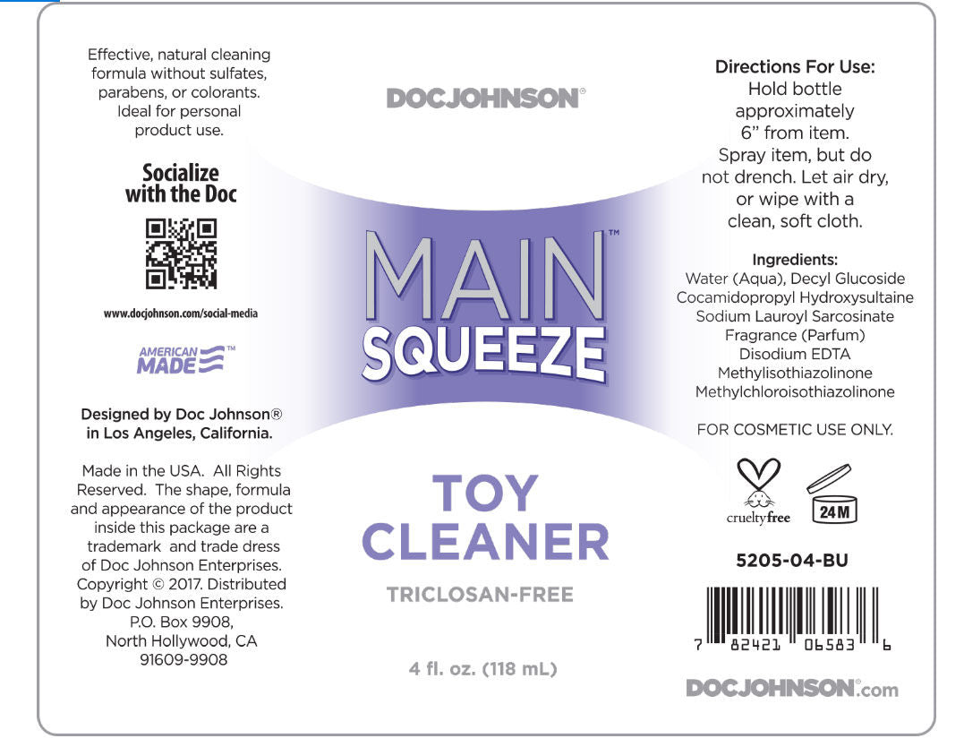 Main Squeeze - Toy Cleaner - 4 Fl. Oz.. Toy Cleaners