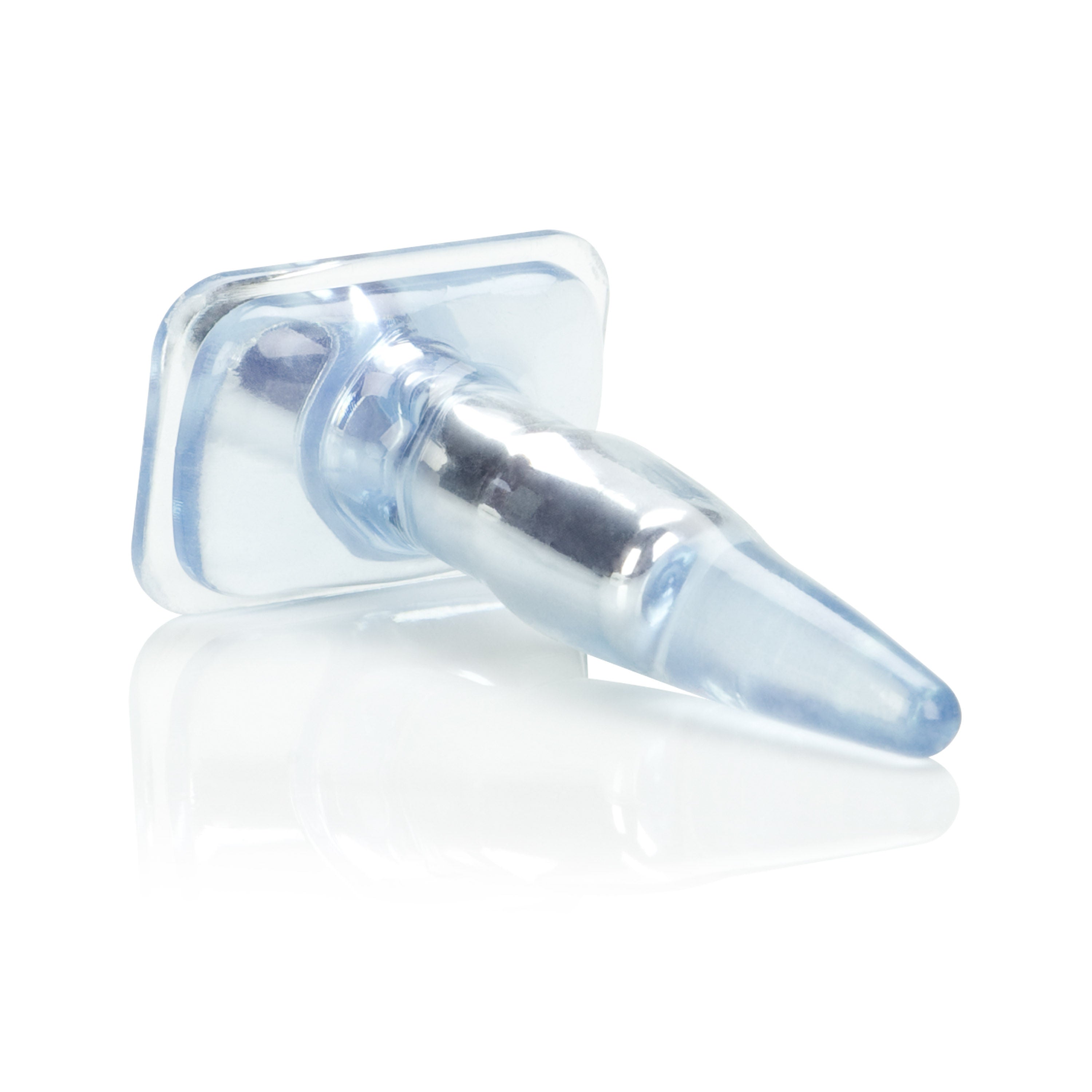High Intensity Ice Blue Vibro Tease Stimulator Anal Toy Butt Plugs - Vibrating