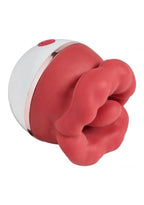 Big Lips Suction and Licking Clitoral Vibrator in Red Color > Sex Toys For Ladies > Air Pulsation