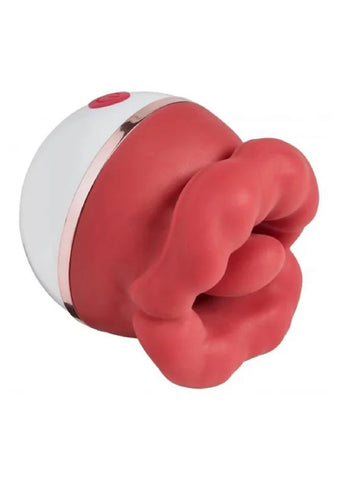 Big Lips Suction and Licking Clitoral Vibrator in Red Color AIR PULSATION